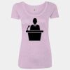 Women’s Triblend Scoop Neck T-Shirt Thumbnail