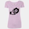 Women’s Triblend Scoop Neck T-Shirt Thumbnail