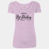 Women’s Triblend Scoop Neck T-Shirt Thumbnail