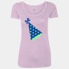 Women’s Triblend Scoop Neck T-Shirt Thumbnail