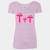 Women’s Triblend Scoop Neck T-Shirt Thumbnail