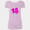 Women’s Triblend Scoop Neck T-Shirt Thumbnail