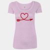 Women’s Triblend Scoop Neck T-Shirt Thumbnail