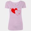 Women’s Triblend Scoop Neck T-Shirt Thumbnail