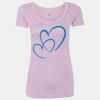 Women’s Triblend Scoop Neck T-Shirt Thumbnail
