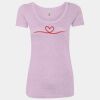 Women’s Triblend Scoop Neck T-Shirt Thumbnail