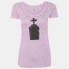 Women’s Triblend Scoop Neck T-Shirt Thumbnail