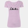 Women’s Triblend Scoop Neck T-Shirt Thumbnail