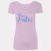 Women’s Triblend Scoop Neck T-Shirt Thumbnail