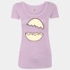 Women’s Triblend Scoop Neck T-Shirt Thumbnail