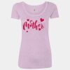 Women’s Triblend Scoop Neck T-Shirt Thumbnail