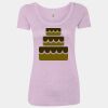 Women’s Triblend Scoop Neck T-Shirt Thumbnail