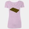 Women’s Triblend Scoop Neck T-Shirt Thumbnail