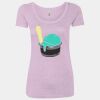 Women’s Triblend Scoop Neck T-Shirt Thumbnail