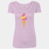 Women’s Triblend Scoop Neck T-Shirt Thumbnail