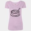 Women’s Triblend Scoop Neck T-Shirt Thumbnail
