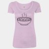 Women’s Triblend Scoop Neck T-Shirt Thumbnail