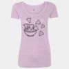 Women’s Triblend Scoop Neck T-Shirt Thumbnail