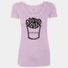 Women’s Triblend Scoop Neck T-Shirt Thumbnail