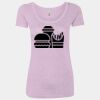 Women’s Triblend Scoop Neck T-Shirt Thumbnail