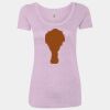 Women’s Triblend Scoop Neck T-Shirt Thumbnail