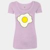 Women’s Triblend Scoop Neck T-Shirt Thumbnail