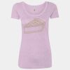 Women’s Triblend Scoop Neck T-Shirt Thumbnail