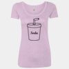 Women’s Triblend Scoop Neck T-Shirt Thumbnail