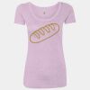 Women’s Triblend Scoop Neck T-Shirt Thumbnail