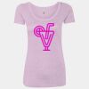 Women’s Triblend Scoop Neck T-Shirt Thumbnail