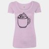 Women’s Triblend Scoop Neck T-Shirt Thumbnail