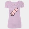 Women’s Triblend Scoop Neck T-Shirt Thumbnail