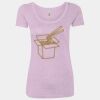 Women’s Triblend Scoop Neck T-Shirt Thumbnail