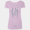 Women’s Triblend Scoop Neck T-Shirt Thumbnail
