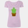 Women’s Triblend Scoop Neck T-Shirt Thumbnail