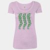 Women’s Triblend Scoop Neck T-Shirt Thumbnail