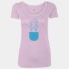 Women’s Triblend Scoop Neck T-Shirt Thumbnail