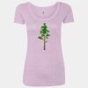 Women’s Triblend Scoop Neck T-Shirt Thumbnail