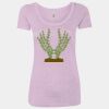 Women’s Triblend Scoop Neck T-Shirt Thumbnail