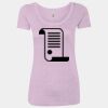 Women’s Triblend Scoop Neck T-Shirt Thumbnail