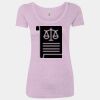 Women’s Triblend Scoop Neck T-Shirt Thumbnail