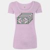 Women’s Triblend Scoop Neck T-Shirt Thumbnail