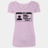 Women’s Triblend Scoop Neck T-Shirt Thumbnail