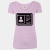 Women’s Triblend Scoop Neck T-Shirt Thumbnail