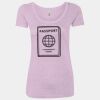 Women’s Triblend Scoop Neck T-Shirt Thumbnail
