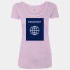 Women’s Triblend Scoop Neck T-Shirt Thumbnail