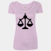 Women’s Triblend Scoop Neck T-Shirt Thumbnail