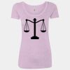 Women’s Triblend Scoop Neck T-Shirt Thumbnail