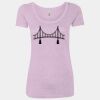 Women’s Triblend Scoop Neck T-Shirt Thumbnail