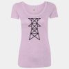 Women’s Triblend Scoop Neck T-Shirt Thumbnail